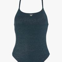 Costume donna intero Emporio Armani colore verde 