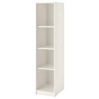 Kleppstad Ikea armadio guardaroba a giorno bianco