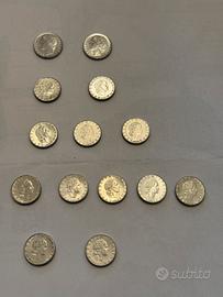 Monete micro  di 50 e 100 lire Italia