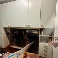 Armadio a ponte 7 ante piu cabina armadio