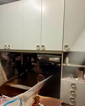 Armadio a ponte 7 ante piu cabina armadio