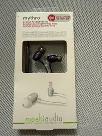 Cuffie moshi audio mythro con microfono, viola