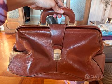 Valigia vintage uomo cuio toscano