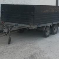 Rimorchio due assi per auto