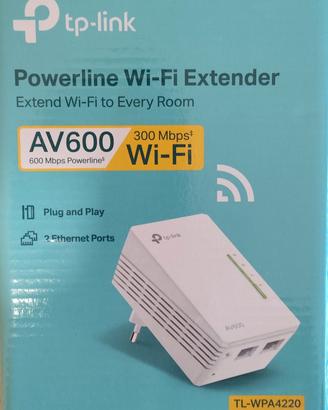 TP-Link TL-WPA4220 Powerline Extender AV600