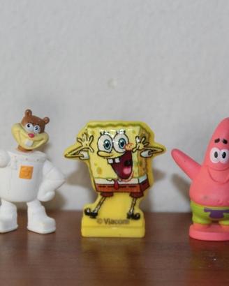 set da 5 personaggi di Spongebob