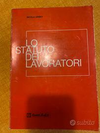 Libro "Lo statuto dei lavoratori"