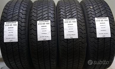 4 GOMME E CERCHI 215 65 16C BARUM A2049