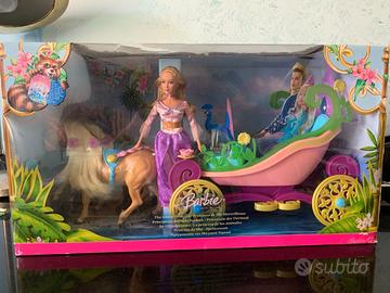 Barbie Principessa dell'Isola Perduta con carrozz