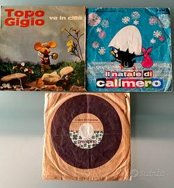 Vinili 45 giri cartoni animati anni 60