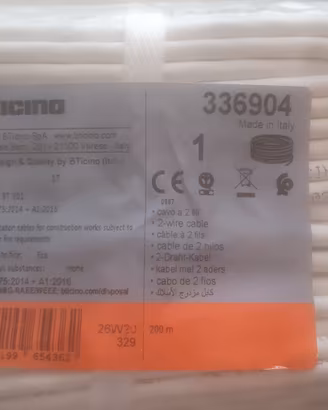 cavo bticino 336904