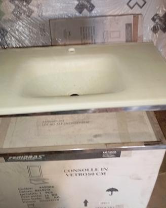 console sospesa lavabo 
