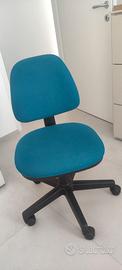Sedia a rotelle per scrivania