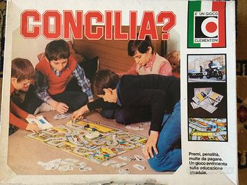 Gioco da tavolo "Concilia?" Clementoni. Anni 70