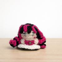 Mini amigurumi Draculaura - Monster High