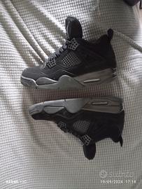 Jordan 4 black cat taglia 38.5