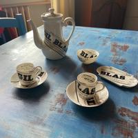 Servizio caffè Porcelaine de Paris anni 50 France