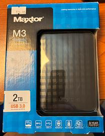 Unità disco rigido esterna M3 Portable 2TB