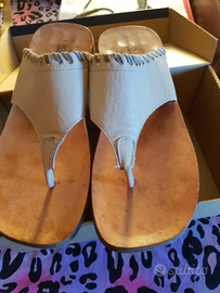 Ciabatte Infradito pelle e cuoio 42/43