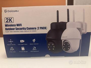 GALAYOU 2K Telecamera Wi-Fi Esterno/Interno