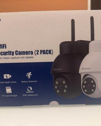 GALAYOU 2K Telecamera Wi-Fi Esterno/Interno