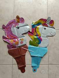 Palloncini Unicorno Colorati – Kit 2 pezzi + cannu