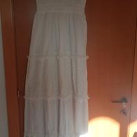 Vestito bianco lungo Motivi