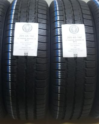 4 GOMME 205 65 16C GT RADIAL A68222