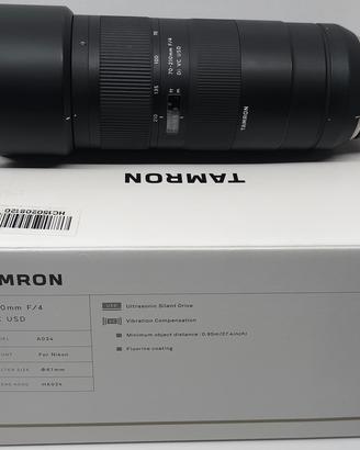 ottica  Tamron 70-210mm f/4 Di VC USD per nikon