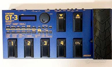 Pedaliera multieffetto Boss GT3