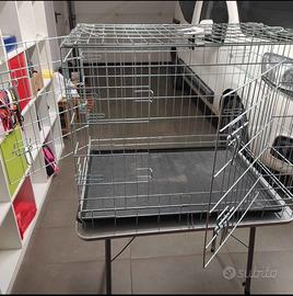 Box in acciaio per animali