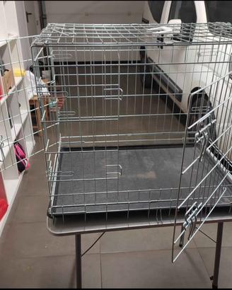 Box in acciaio per animali