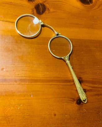 Occhialino da teatro tipo lorgnette, pieghevole