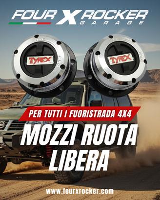MOZZI RUOTA LIBERA TYREX PER FUORISTRADA