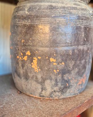 vaso terravota grande pentola terracotta 