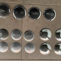 Borchie copri mozzi nuova Fiat 500