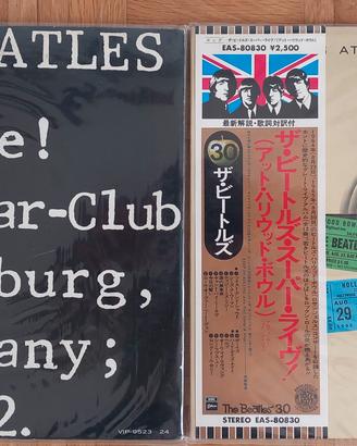 BEATLES 3 LP RARI STAMPE GIAPPONESI VINILI