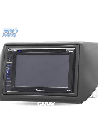 CORNICE NERA RADIO 2-DIN PER CITROEN NEMO PEUGEOT 