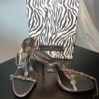 Enrico Lugani sandali swarovski