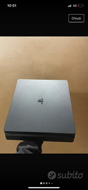 playstation 4 slim + cuffie + 2 giochi + nacon