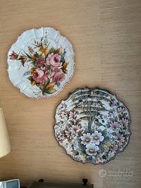 Arredamento Piatti dipinti a mano antiquariato