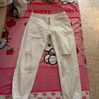 Jeans biamchi