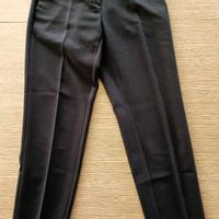 Pantalone donna Otto d'Ame Essence tg 42 blu navy