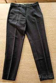 Pantalone donna Otto d'Ame Essence tg 42 blu navy