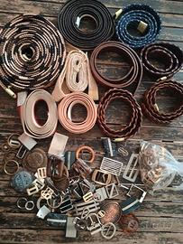 Materiale per cinture, fibbie e cinture
