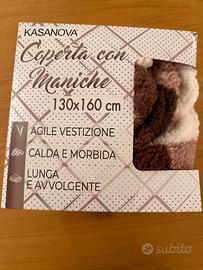 Coperta con maniche