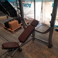 Coppia di panche Life fitness piana ed inclinata