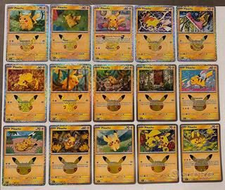 Lotto pikachu 30’ anniversario