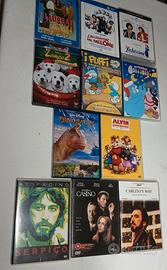 9 DVD film: 3 Azione, 3 Comici, 5 Ragazzi 