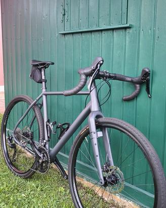 Bici gravel nuova telaio artigianale cambio GRX